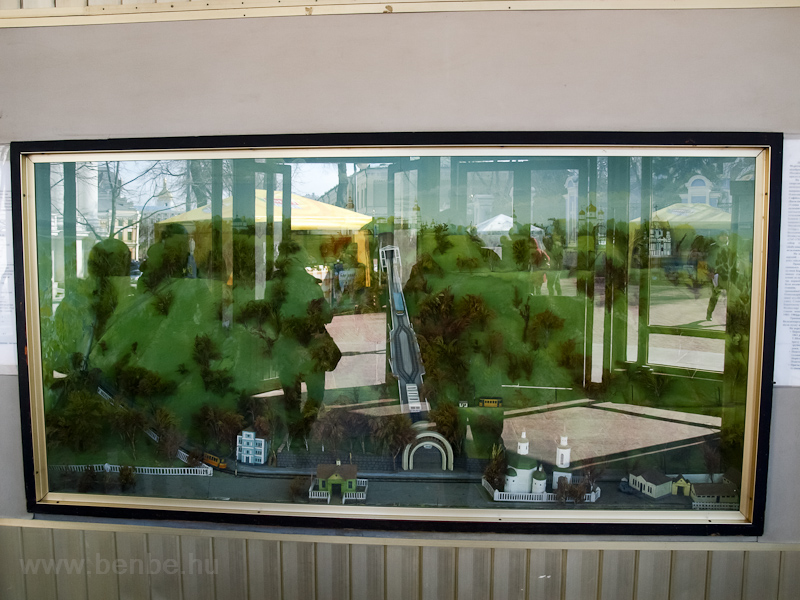 Kiiv, the diorama of the funicular photo