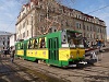 A Tatra T6B5 tram serving as a caf at Kyiv