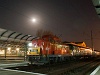 The MV-Trakci 478 023 seen at Чол (Chop) hauling the local passenger train to Zhony, Hungary
