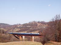 Egy ismeretlen UZ ER2  Szkotrszka felső s Szkotrszka kztt a Kisszolyvai-viadukton