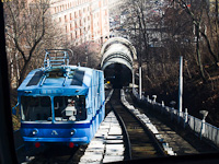 Kiiv, the car of the funicular