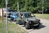 The oldtimer parade is preparing