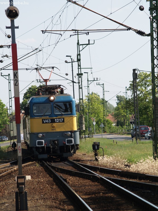 V43 1217 Kiskunmajsa nagyva fotó