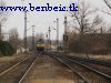 The V43 1314 is leaving Krnye station