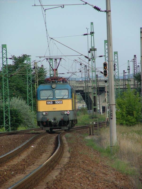 V43 1002 a Krvaston, gpmenetben fot