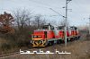 The M47 1314 and two of its siblings go back to Szkesfehrvr depot after a week's working at Veszprm