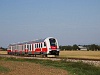 The ŽSSK 861 028-3 seen at the Zlaté Moravce to Nové Zámky railway