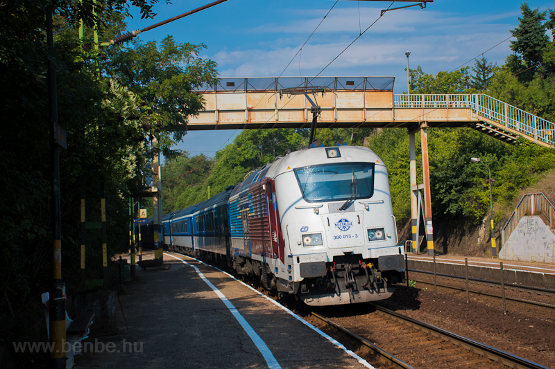 The ČD 380 013-3 seen  photo