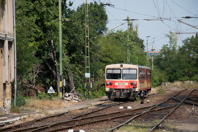 A MV-START 117 213 Szeged szemly pu. llomson fot