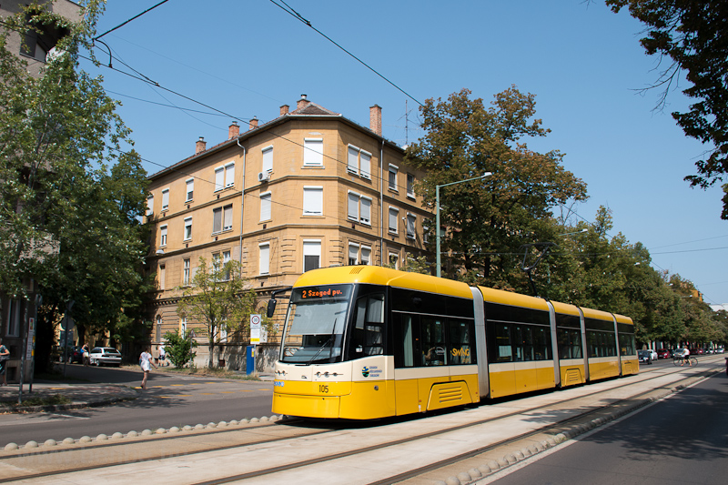 A SZKT Pesa Swing 105 Szege fot