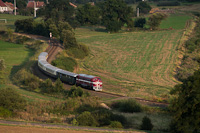 The Nohab-GM Alaptvny M61 010 seen between Acsa-Erdőkrt and Pspkhatvan