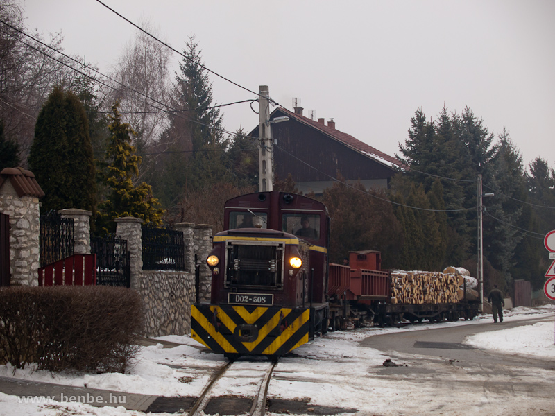 A LÁEV D02-508 tehervonatta fotó