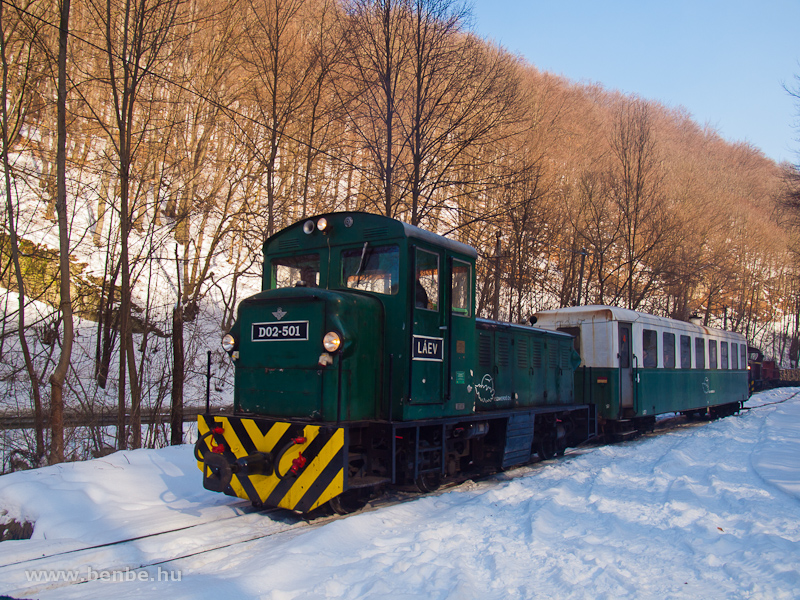 A LÁEV D02-508 tehervonatát fotó