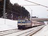 A 363 093-6 egy Pozsony-Kassa gyorsvonattal Csorba megállóhelyen (Štrba zastávka, Szlovákia)