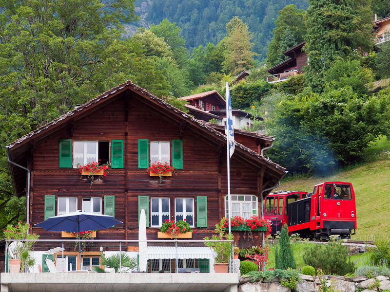 A Brienz-Rothorn-Bahn Hm 2/ fotó