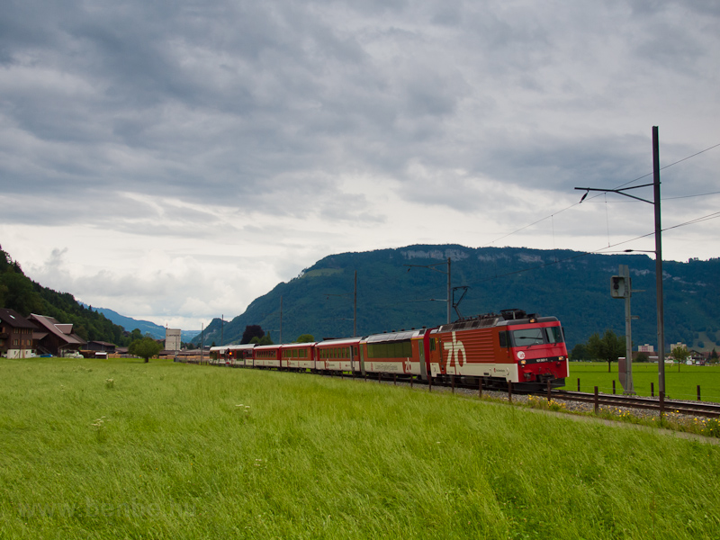 A Zentralbahn HGe 4/4 fotó