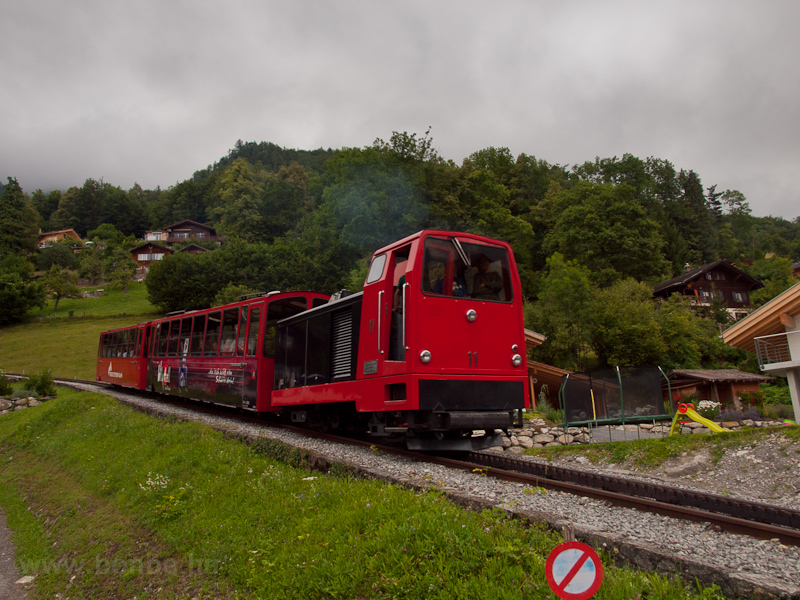 A Brienz-Rothorn-Bahn Hm 2/2 11 Geldried s Brienz kztt fot