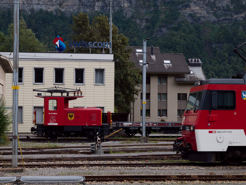 A Zentralbahn HGe 4/4 fotó
