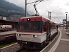 A Meiringen-Innertkirchen-Bahn Be 4/4 8 Meiringen állomáson