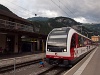 A Zentralbahn ABeh 160 001-1 pályaszámú <q>FINK</q> motorvonata Meiringen állomáson