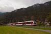 An unidentified Zentralbahn ABeh 160 seen between Brunnenfluh and Meiringen