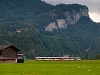 An unidentified Zentralbahn ABeh 160  seen between Meiringen and Unterbach