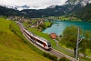 The Zentralbahn ABeh 150 203-4 seen between Kaiserstuhl OW and Lungern