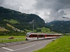 The Zentralbahn SPATZ ABe 130 007-8 seen between Dallenwil and Stans