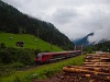 An unidentified BB railjet  seen between St. Anton am Arlberg and Flirsch on Rosannabrcke II