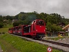 The Brienz-Rothorn-Bahn Hm 2/2 11 seen between Geldried and Brienz