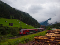 Egy ismeretlen BB railjet  St. Anton am Arlberg s Flirsch kztt a Rosannabrcke II műtrgyon