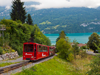 A Brienz-Rothorn-Bahn Hm 2/2 11 Geldried és Brienz között