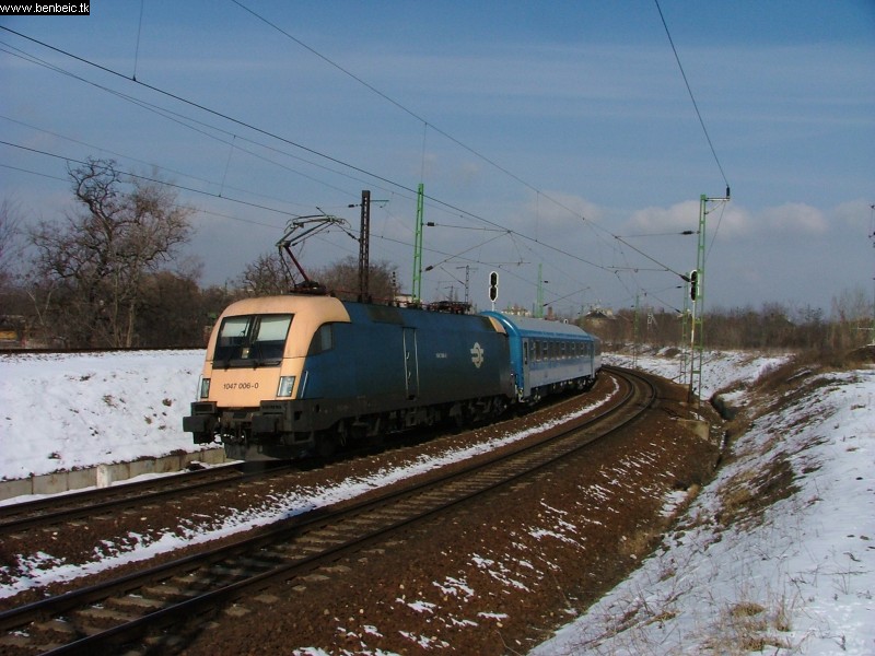 The 1047 006-6 between Keleti pu. and Fradi photo