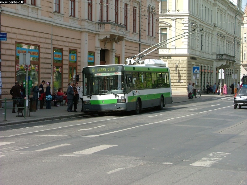 A 900-as Skoda troli Szegeden fot