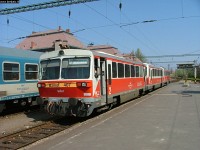 Bzmot 407 at Szeged station
