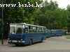 The special busses to transport the competitors