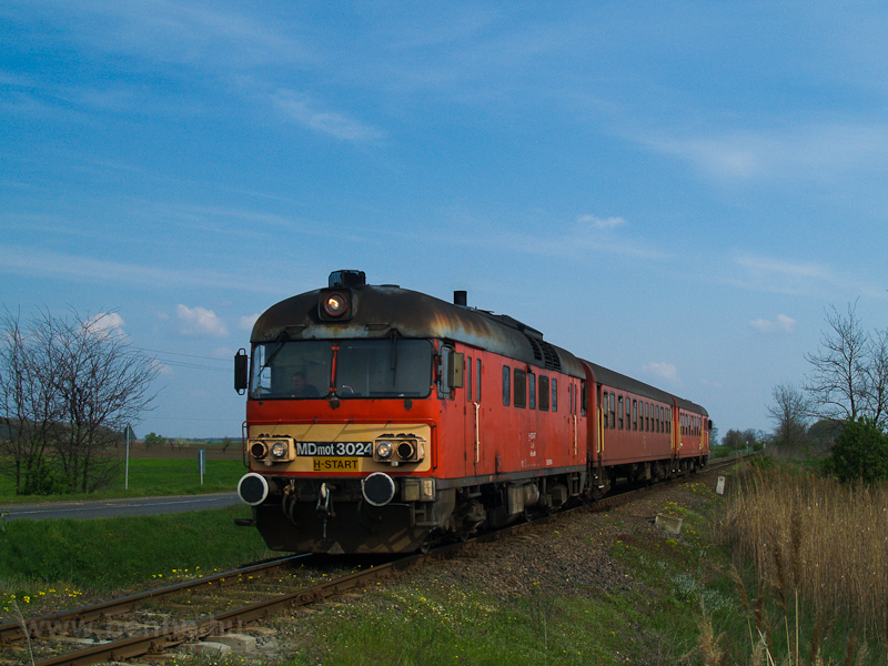 A MV-START MDmot 3024 Konyri Sstfrdő s Derecske-Vsrtr kztt fot