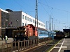 A MÁV-START M44 410 és a Btx 036 Debrecen állomáson
