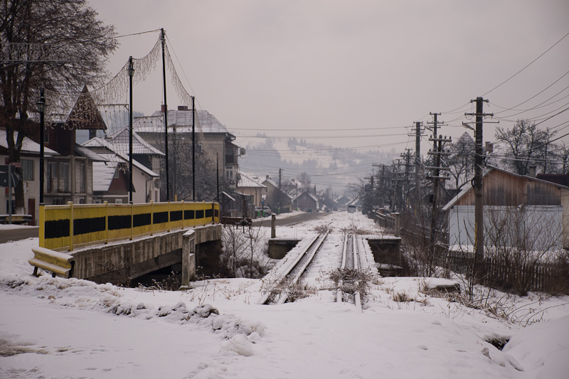 The old branch line seen be photo