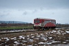 The CFR Calatori 77 0944-0 seen between Darmanesti and Milisauti