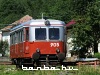A 905-ös pályaszámú Malaxa sínbusz Vatra Moldovitei külterületén