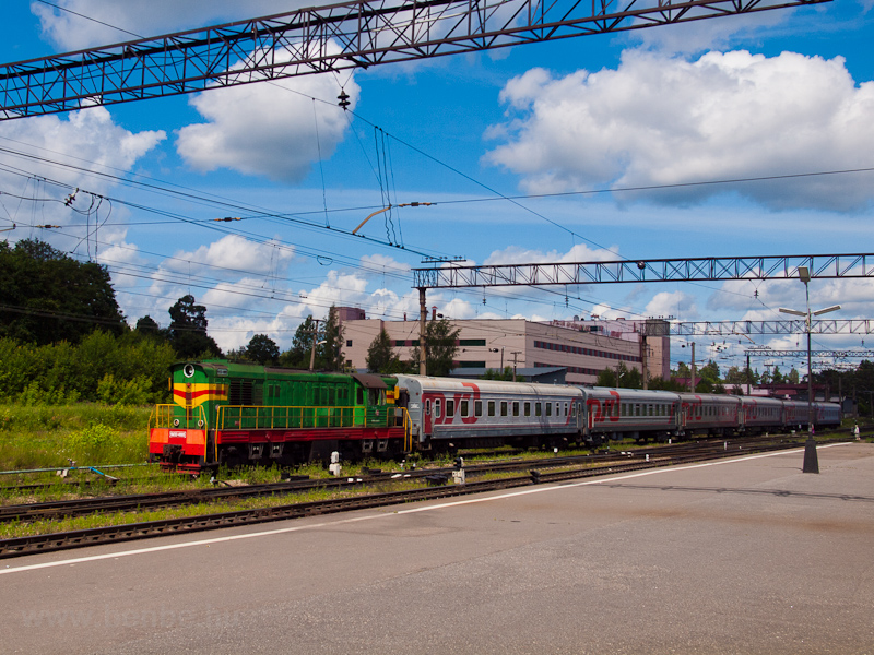 The RŽD ChME3 4885 seen at Luga photo