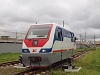 The TU10-001 is running around its train at Tsarskoselskaya