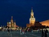 The Vasily Blazhenny Cathedral (st Basil's Cathedral) and the Kremlin, Red Square, Moscow