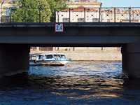 St. Petersburg (former Leningrad) as seen from the canals