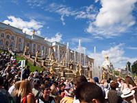 Petrodvorets or Peterhof, the royal summer palace