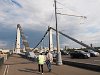 Distances: you just have to cross this bridge and will see the entrance of Gorky Park in the distance after surfacing from metro station Park Kultury