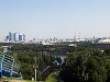 The view of Moscow from Vorobyovy Gory