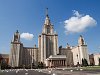 One of the Seven Sisters built by Josip Stalin: the Lomonosov University