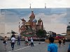 A Vaszilij Blazsennyij székesegyház tükörképe Moszkvában (hivatalosan Покровский собор, de gyakrabban hívják Собор Василия Блаженного-nak), amelyet Rettegett Iván építtetett Kazany és Asztrahán elfoglalására